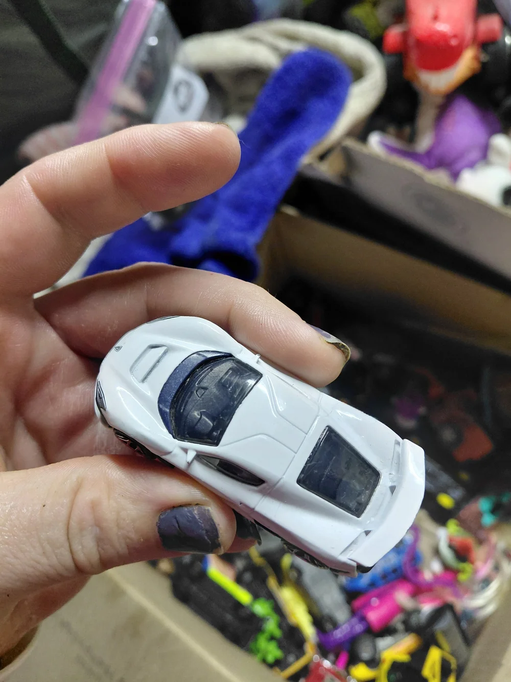 1:64 scale Hot Wheels Rimac Nevera from the 2023 HW Green Speed series (Collecto